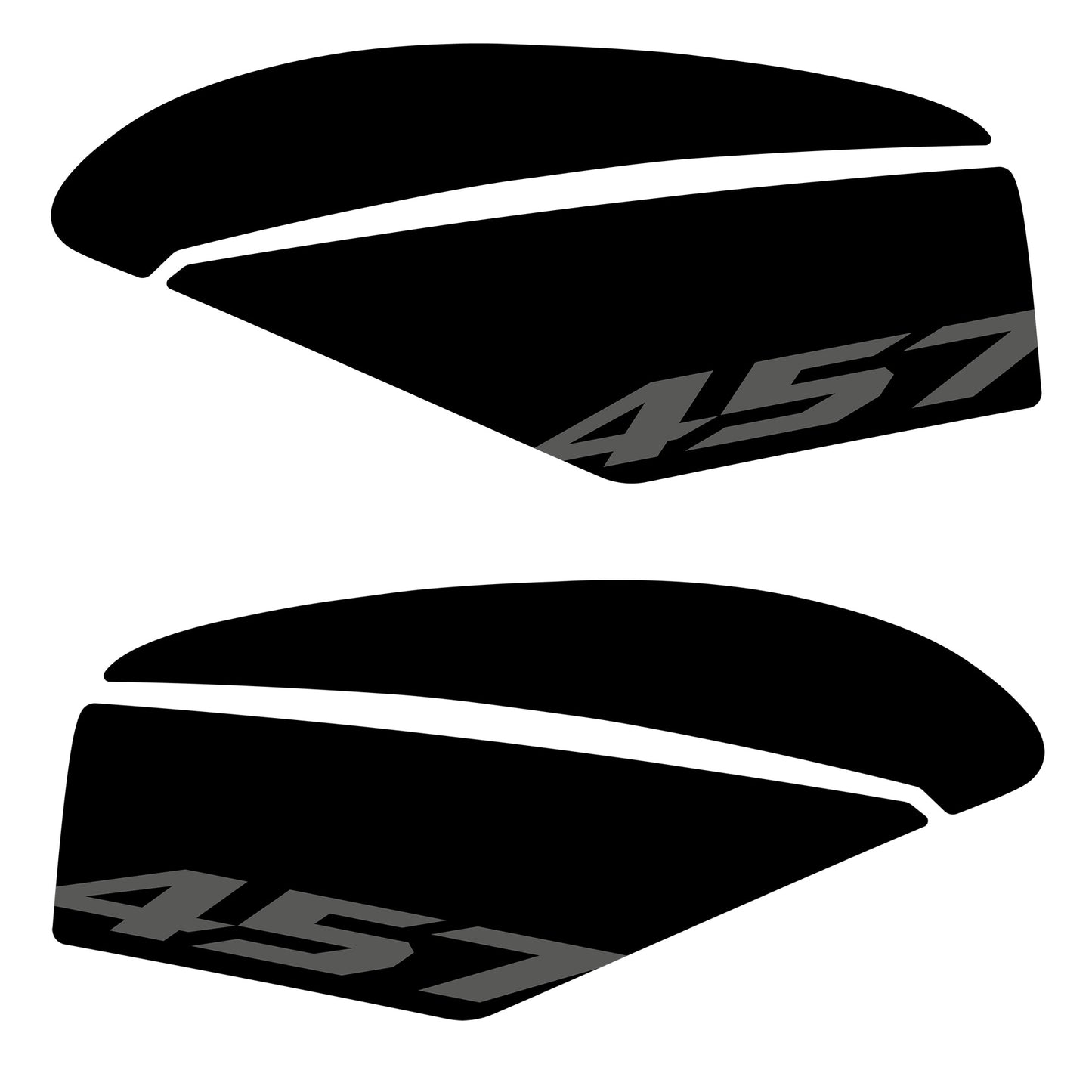 OEM Aprilia Side Tank Protection Stickers