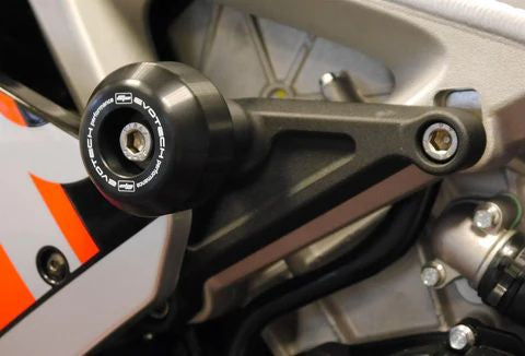 Evotech Performance Crash Bobbins / Frame Sliders for 2009-2020 Aprilia RSV4