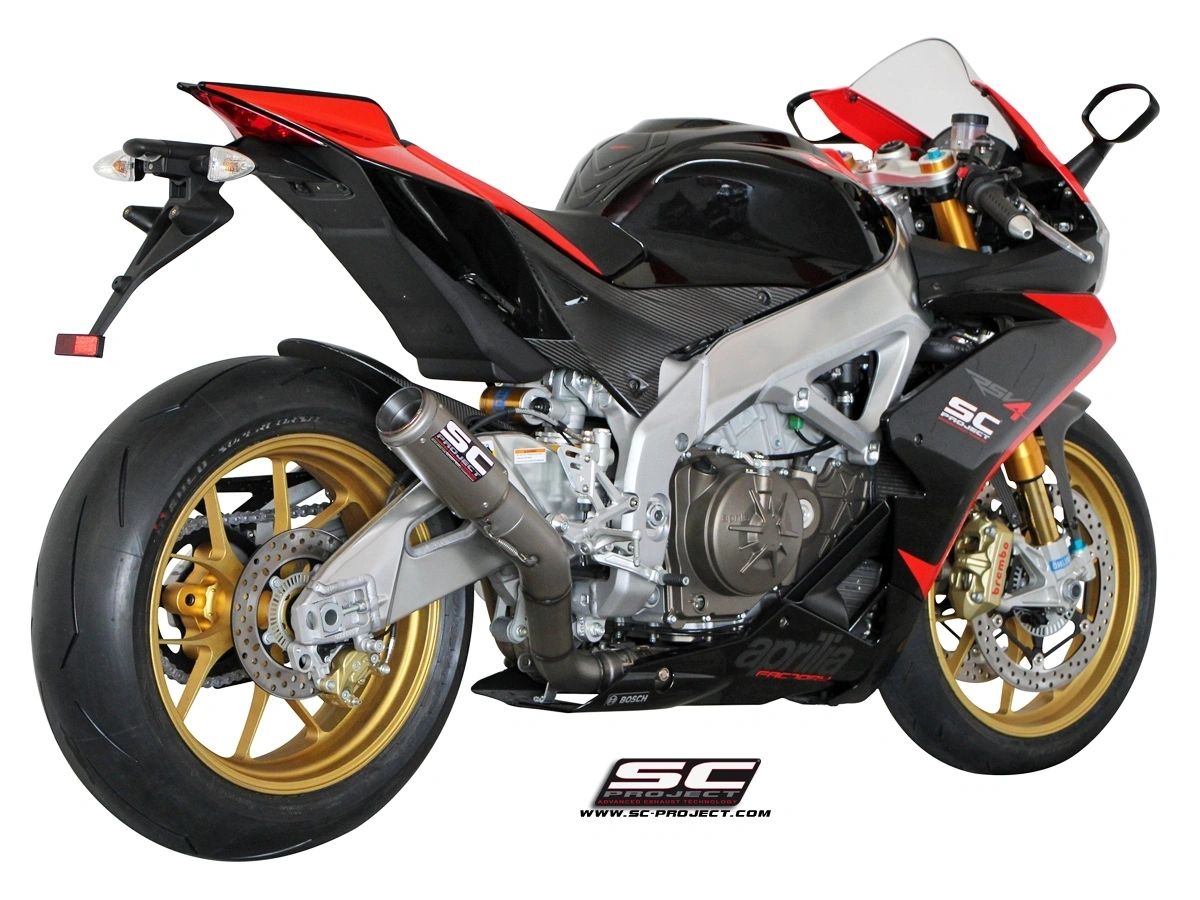 SC Project CR-T Exhaust for 2009-2014 Aprilia RSV4