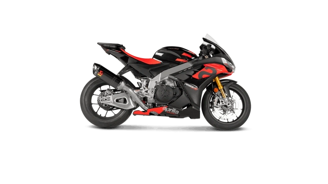 Akrapovic Evolution Line Carbon Fiber Full Exhaust for 2021-2024 Aprila RSV4 & 2021-2024 Aprilia Tuono V4