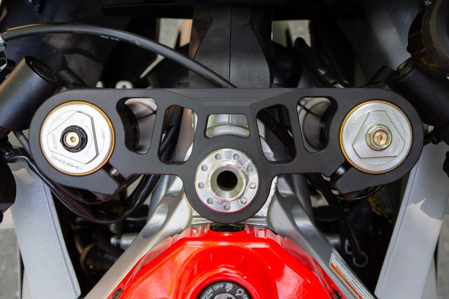 Woodcraft Top Triple Clamp for Aprilia RS 660