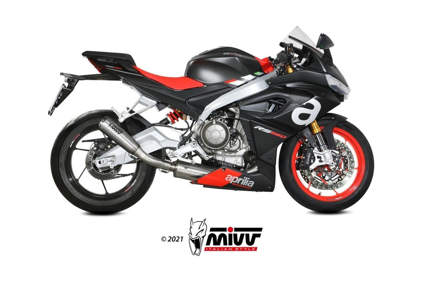MIVV X-M1 High Mount Full Exhaust System