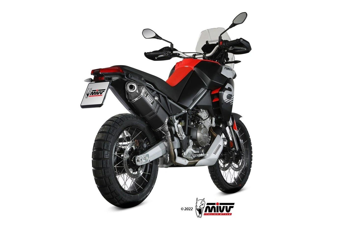 MIVV Speed Edge Exhaust for Aprilia Tuareg 660
