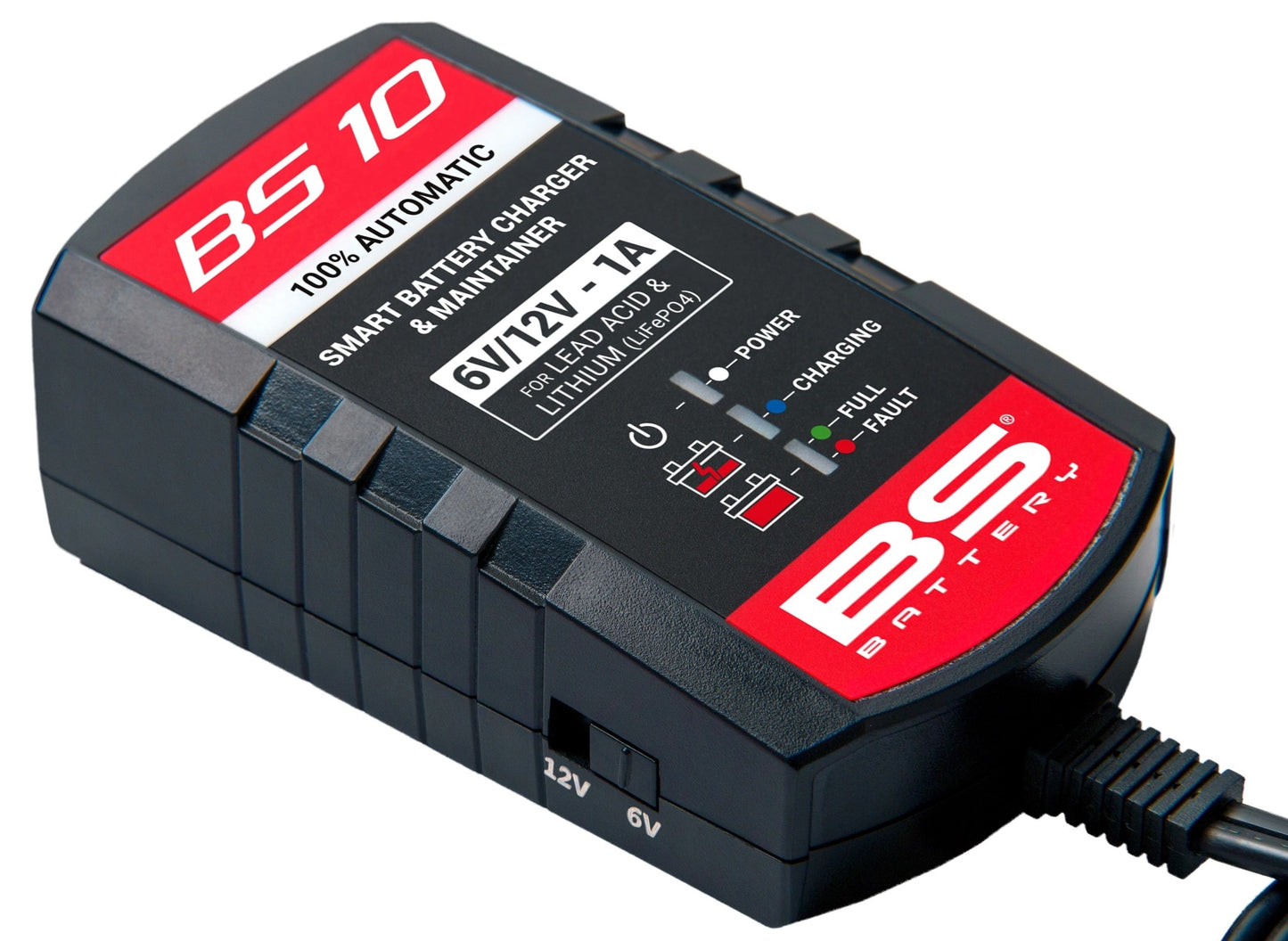 BS Battery BS 10 1A Battery Charger & Maintainer