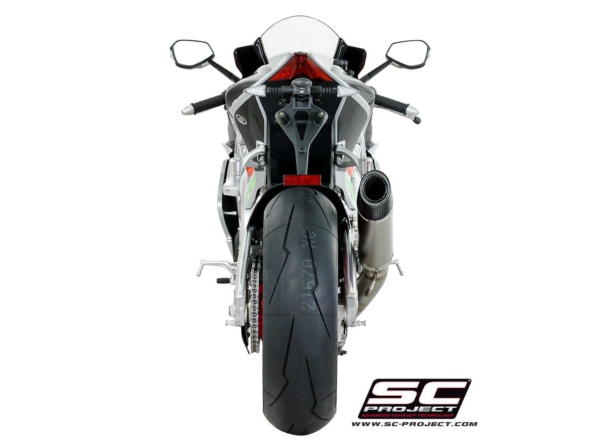SC Project Race Oval Exhaust for 2017-2020 Aprilia RSV4 & 2017-2020 Aprilia Tuono V4