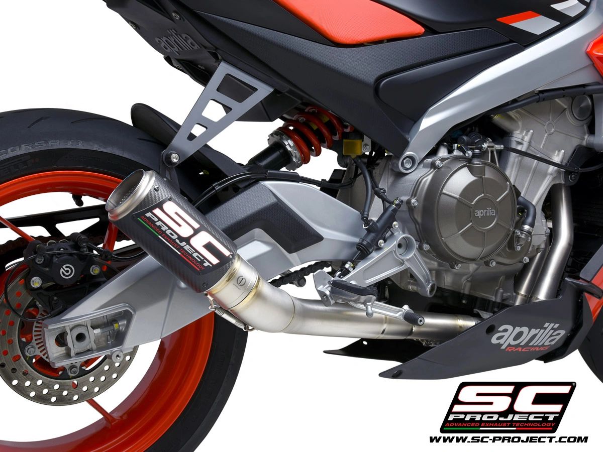 SC Project CR-T Titanium Full Exhaust for Aprilia RS 660 & Aprilia Tuono 660