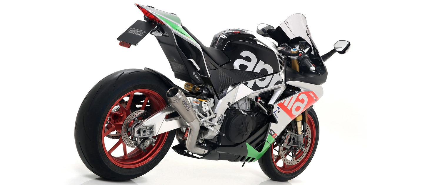 Arrow Pro-Race Slip-0n for 2017-2020 Aprilia RSV4 & 2017-2020 Aprilia Tuono V4