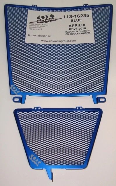 Cox Racing Group Radiator and Oil Cooler Guards