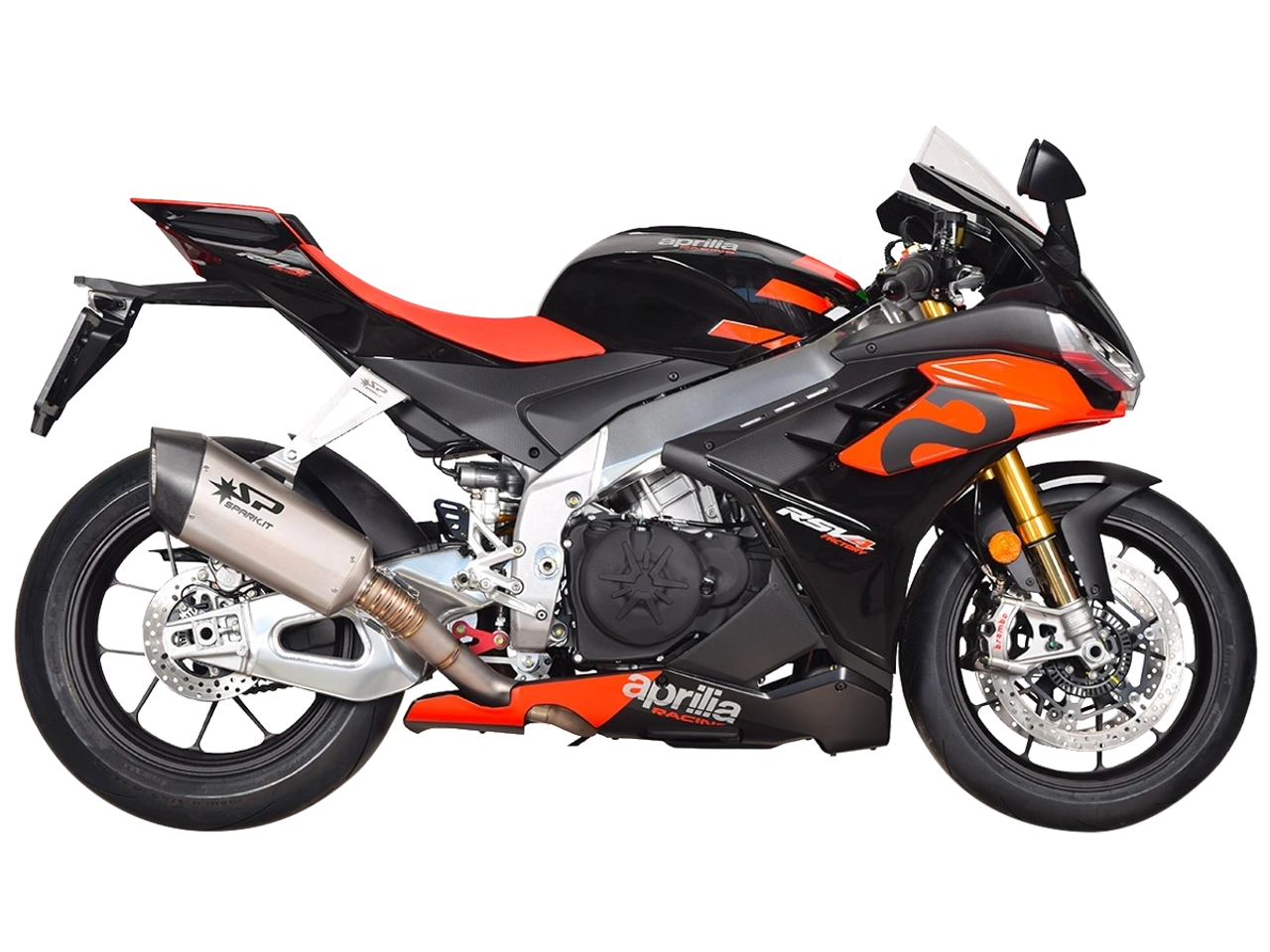 Spark Streetfighter Semi-Full Titanium Exhaust