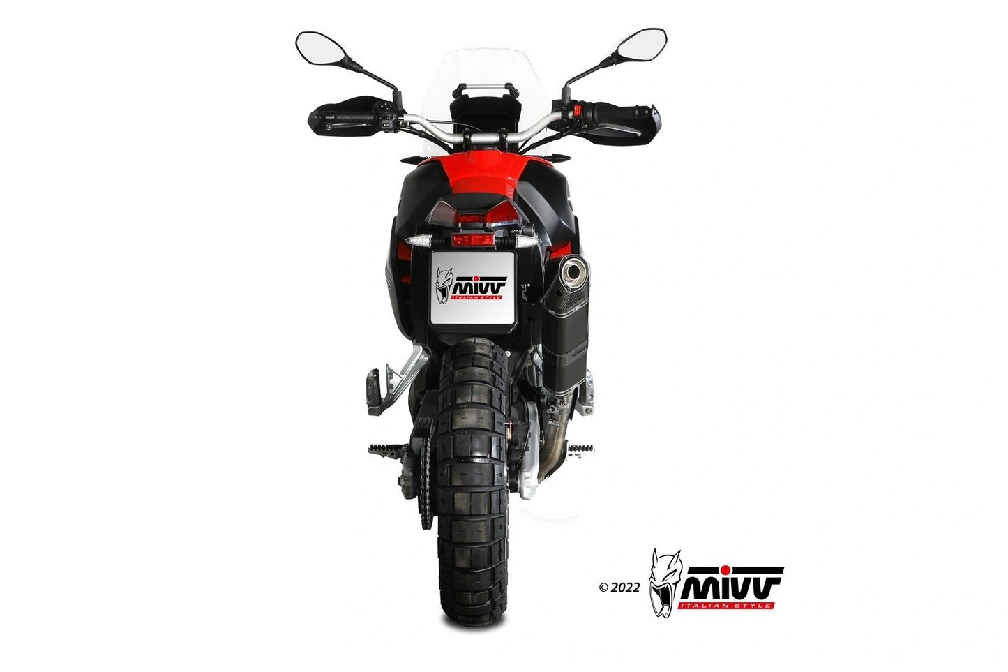 MIVV Speed Edge Exhaust for Aprilia Tuareg 660