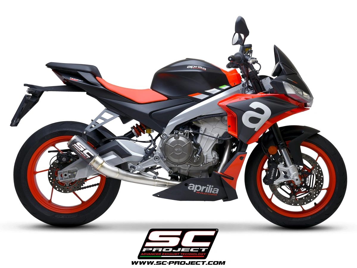 SC Project CR-T Titanium Full Exhaust for Aprilia RS 660 & Aprilia Tuono 660