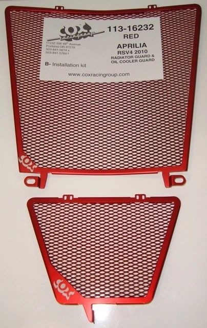 Cox Racing Group Radiator and Oil Cooler Guards