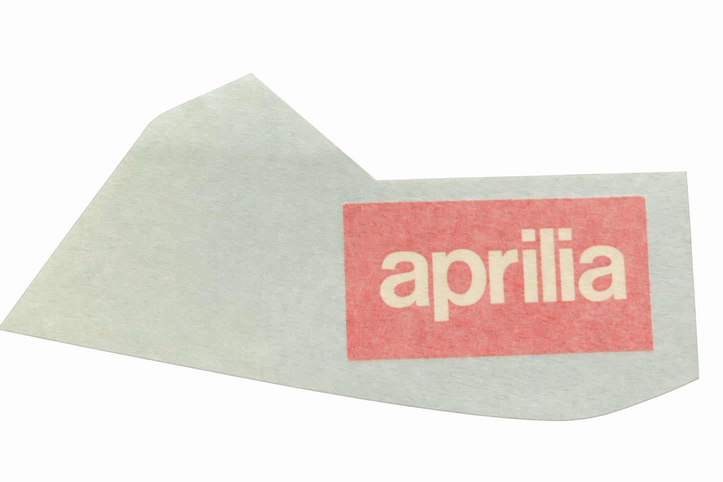 OEM Aprilia LH Fuel Tank Decal "aprilia"
