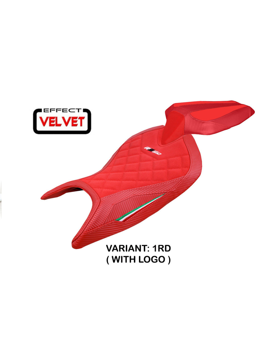 Tappezzeria Italia Seat Cover for Aprilia RS 660 - Velvet