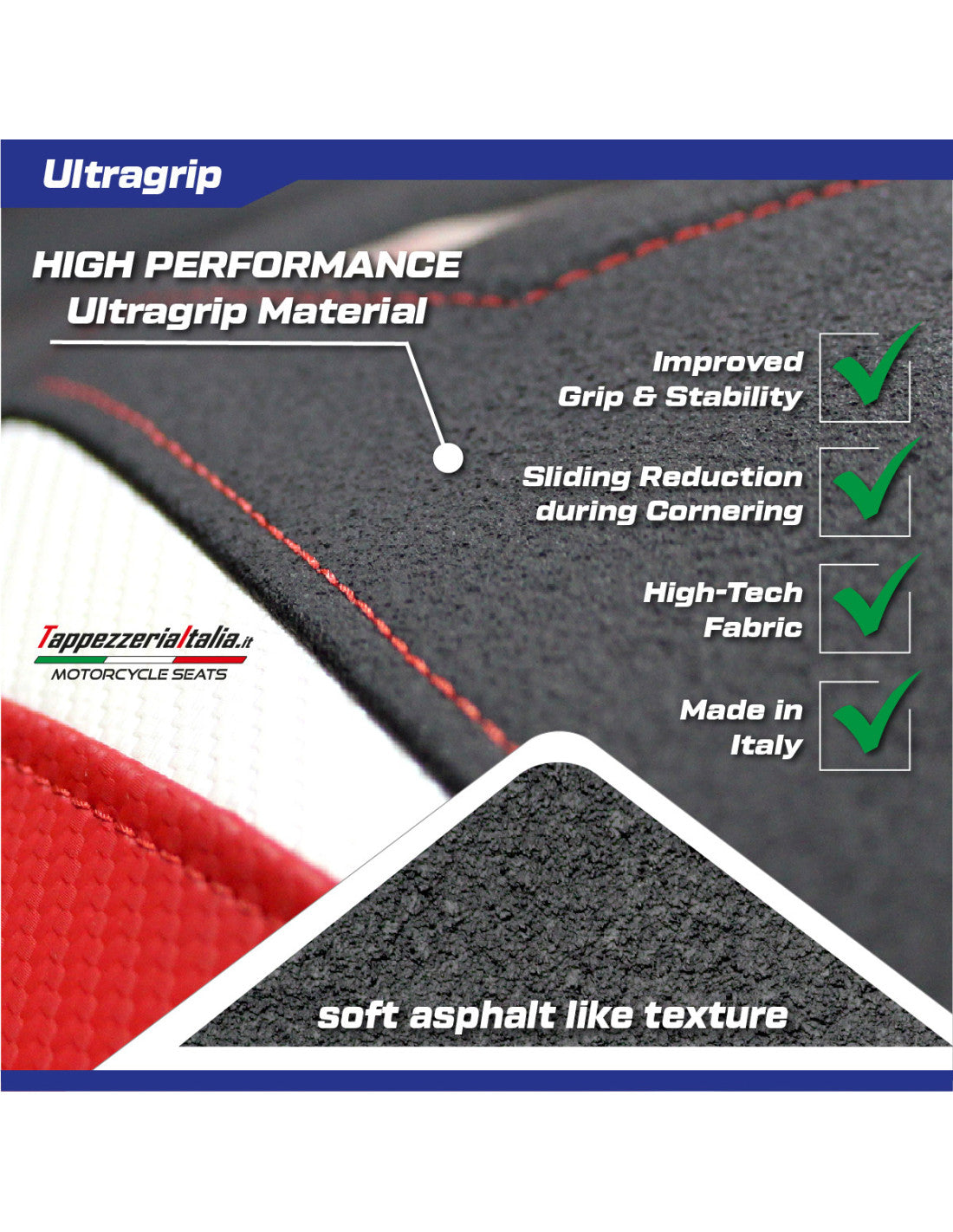 Tappezzeria Italia Seat Cover - Ultragrip - Comfort System