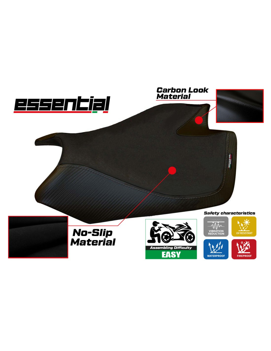 Tappezzeria Italia Seat Cover - Essential (velvet)