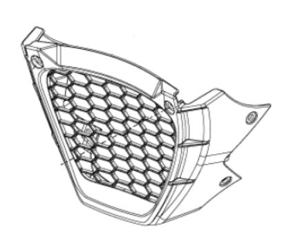 OEM Aprilia Chin Pillar