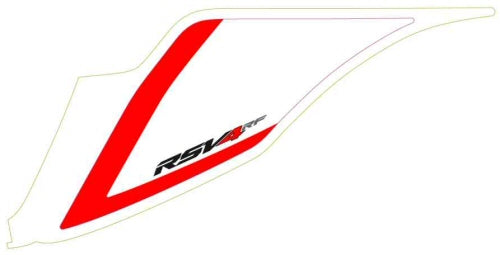 OEM Aprilia LH Rear Fairing Decal