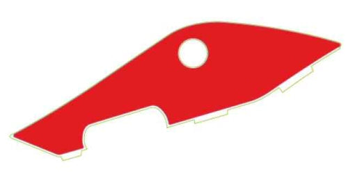 OEM Aprilia LH Rear Fairing Lo. Decal