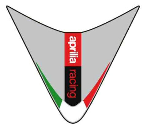 OEM Aprilia Rear Seat Cowl Decal