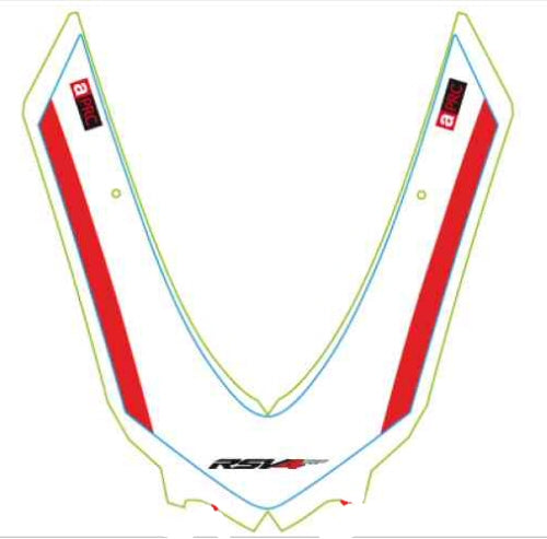 OEM Aprilia Front Fairing Decal