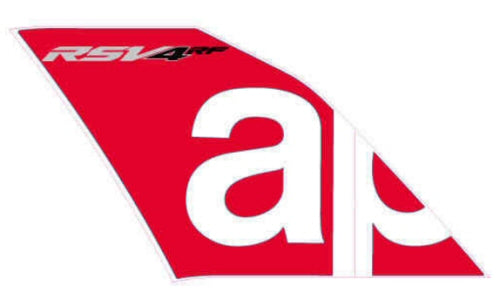 OEM Aprilia LH Mid Fairing Decal "ap-"