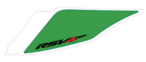 OEM Aprilia LH Rear Fairing Number Plate