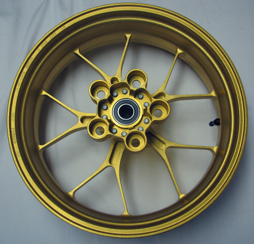 OEM Aprilia Forged Aluminum Rear Wheel - Gold