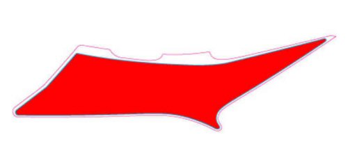 OEM Aprilia LH Rear Fairing Valley Decal