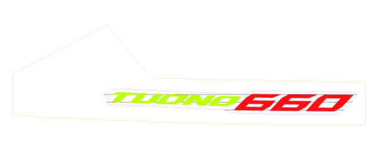 OEM Aprilia Front Fairing Decal 'Tuono 660'