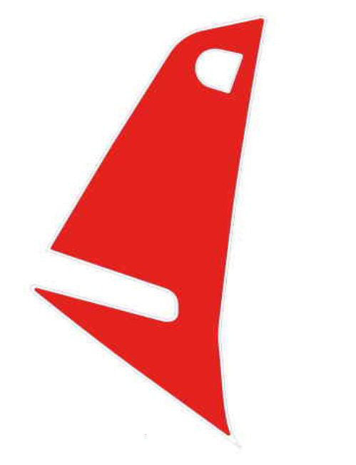 OEM Aprilia RH Lower Fairing Leading Edge Decal