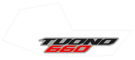 OEM Aprilia RH Rear Fairing Decal 'Tuono 660'