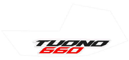 OEM Aprilia LH Rear Fairing Decal 'Tuono 660'