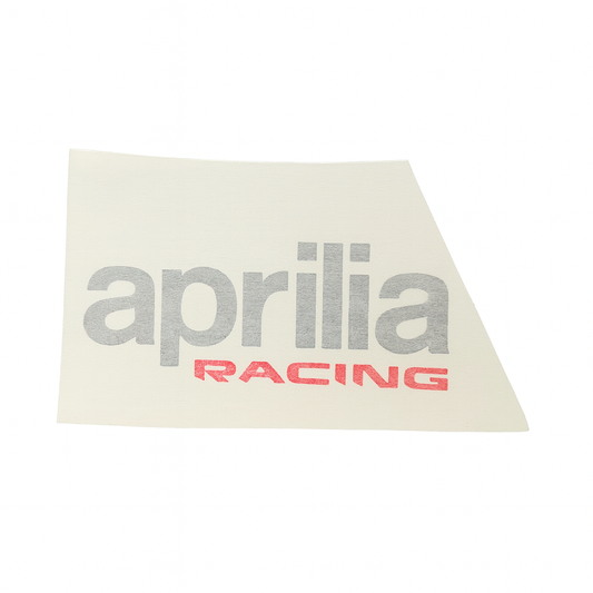 OEM Aprilia RH Fuel Tank Decal 'aprilia racing'
