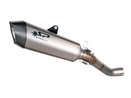 Spark Streetfighter Semi-Full Titanium Exhaust for 2017-2020 Aprilia RSV4 & 2017-2020 Aprilia Tuono V4