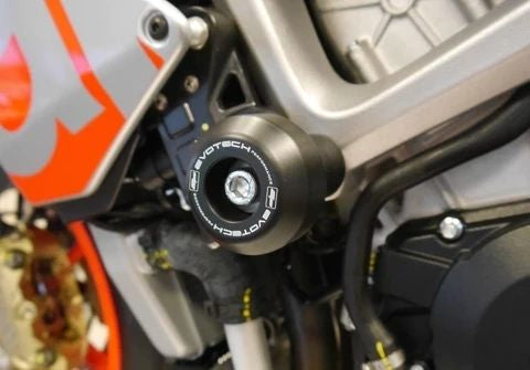 Evotech Performance Crash Bobbins / Frame Sliders 2011-2024 Aprilia Tuono V4