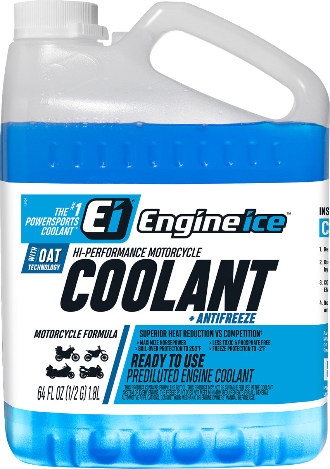 Engine Ice High Performance Coolant - Ready to Use - 1.9 Liter