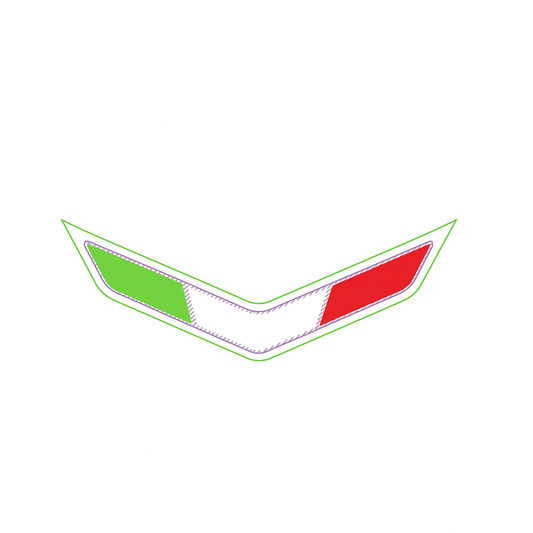 OEM Aprilia Front Fairing Italia Decal
