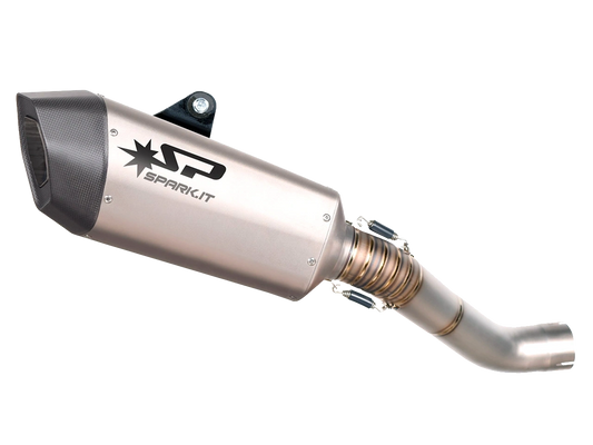 Spark Streetfighter Semi-Full Titanium Exhaust for 2021-2024 Aprilia RSV4 & 2021-2024 Aprilia Tuono V4