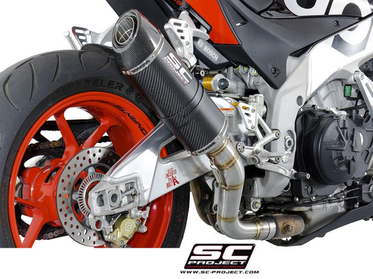 SC Project Oval Exhaust for 2015-2016 Aprilia Tuono