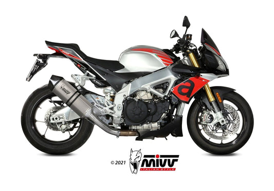 MIVV Speed Edge Exhaust for 2017-2020 Aprilia RSV4 & 2017-2020 Tuono V4