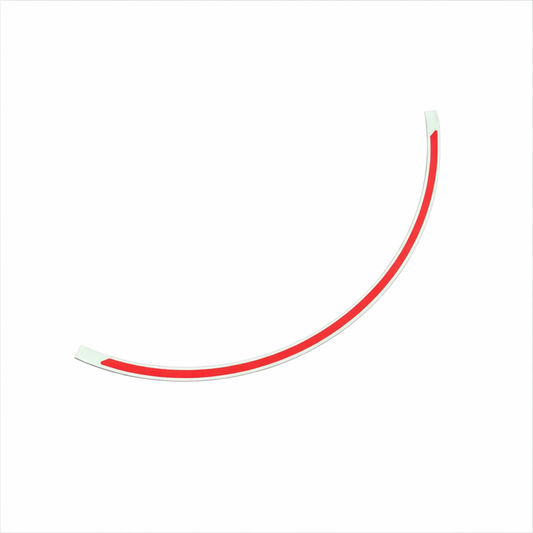 OEM Aprilia Front Wheel Rim Decal - Red
