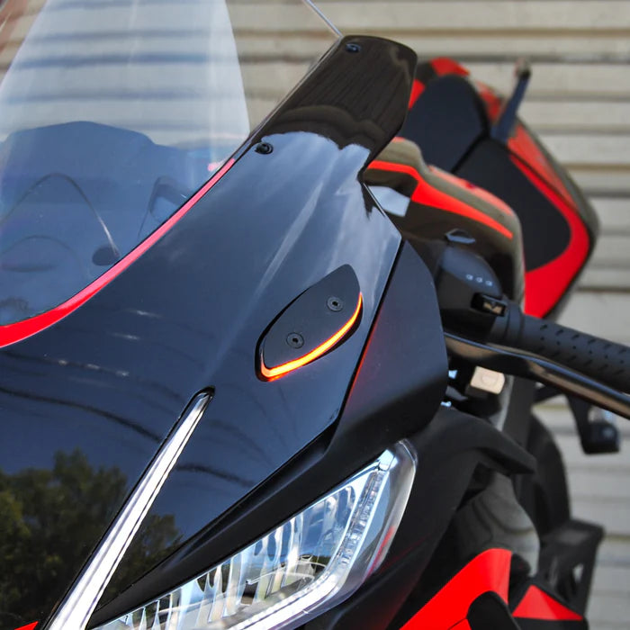 NRC New Rage Cycles Mirror Block Off Turn Signals
