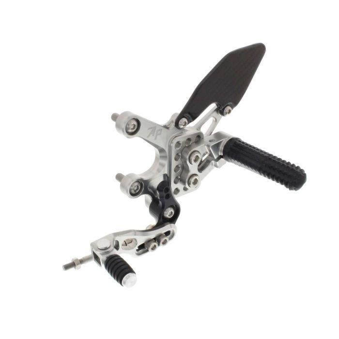 Attack Performance Adjustable Rearsets for 2009-2016 Aprilia RSV4 & 2011-2016 Aprilia Tuono V4