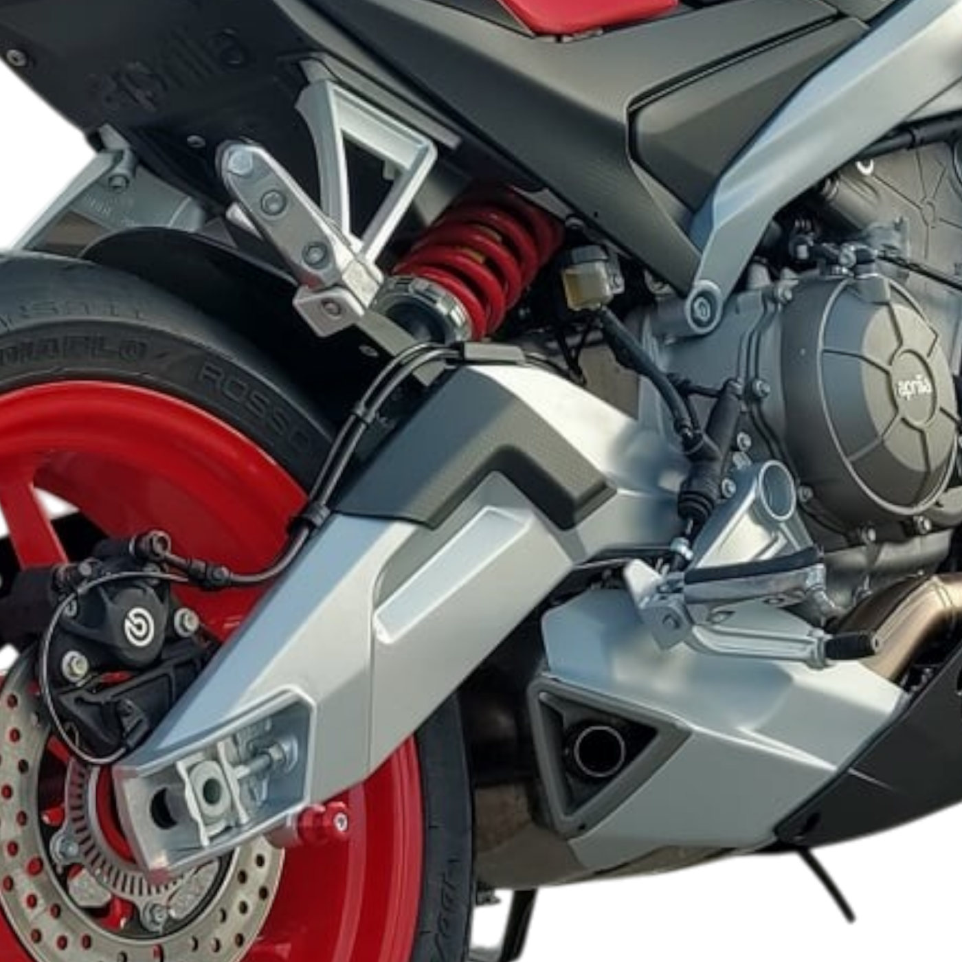 OEM Aprilia RH Swingarm Heel Guard