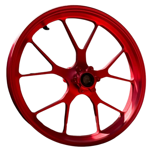 OEM Aprilia Forged Aluminum Front Wheel - Red
