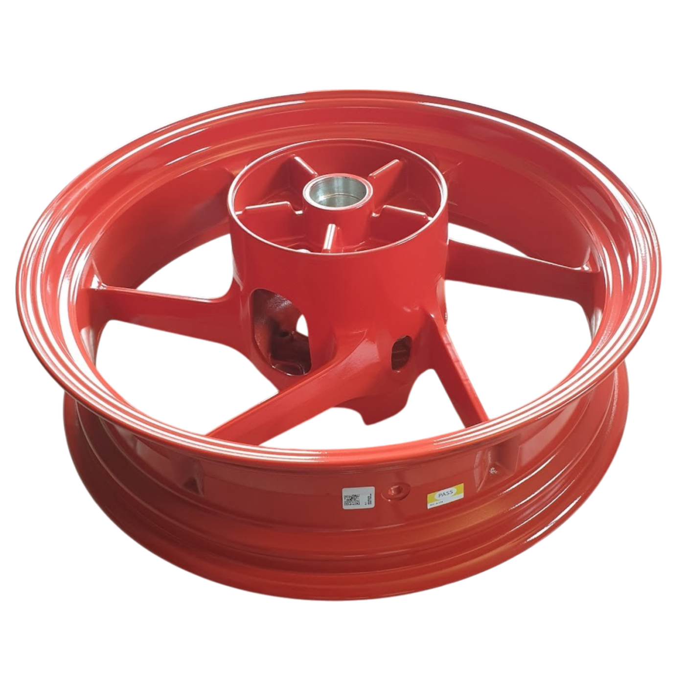 OEM Aprilia Rear Wheel 4.5x17 - Red