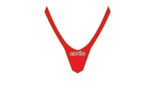 OEM Aprilia Front Fairing Decal - V Band