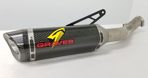 Graves Slip-On Exhaust for 2017-2020 Aprilia RSV4 & 2017-2020 Aprilia Tuono V4