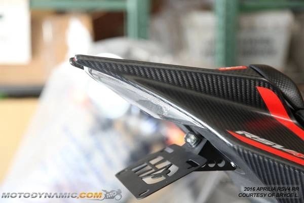 MotoDynamic Integrated LED Taillight for 2009-2020 Aprilia RSV4 & 2011-2020 Aprilia Tuono V4